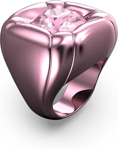 Vista 2 de Swarovski Dulcis Colección de joyas de anillos de cóctel, cristales rosas