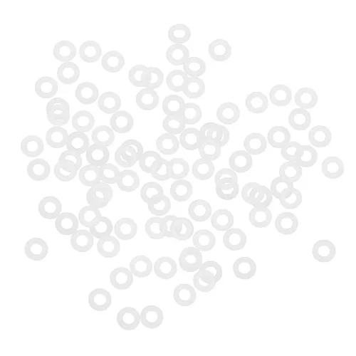 Vista 12 de uxcell Juntas tóricas de silicona, 0.197 in OD 0.079 in ID 0.059 in Ancho VMQ Junta de sello para válvulas de compresor reparación de tuberías