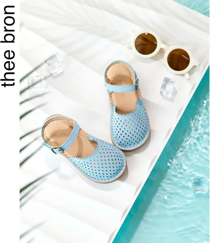 Vista 138 de THEE BRON Sandalias cómodas para niñas, zapatos para niños, sandalias rellenas
