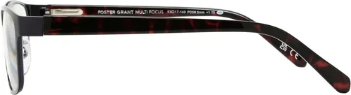 Vista 3 de Foster Grant womens Tierney Multifocus Reading Glasses Cat-Eye Reading Glasses