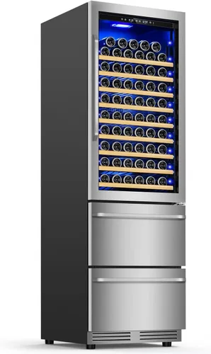 Vista 16 de Velivi Mini refrigerador con puerta de cristal, nevera pequeña, escritorio, enfriador de bebidas con cerradura para bebidas de cerveza, 1.4 pies