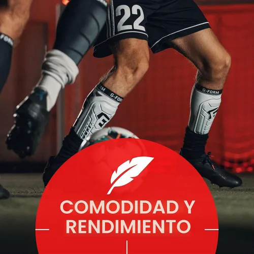 Vista 4 de G-Form Pro-S Vento Soccer Shin Guard - Machine-Washable Performance Shin Guards - Flexible SmartFlex Pads - Lightweight, Low-Profile Soccer Gear