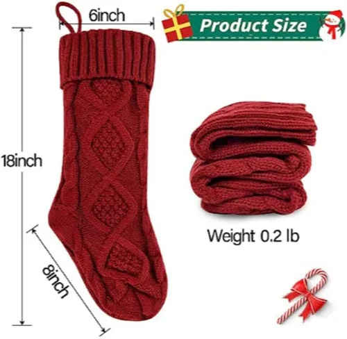 Vista 6 de Custom Christmas Stocking Personalized Name- Customized Stockings for Christmas Stocking with Name Personalized Christmas Stockings Green Stockings