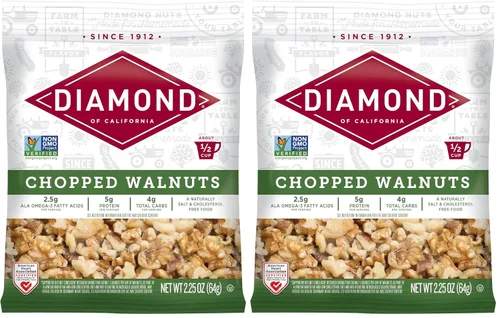 Vista 9 de Diamond de nueces picadas de California, 2.25 onzas, 1 paquete