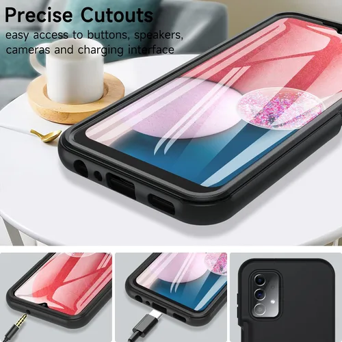 Vista 4 de BESINPO Funda compatible con Gabb Phone 3 Pro, protección de cuerpo completo de grado militar 360 con protector de pantalla integrado, resistente a