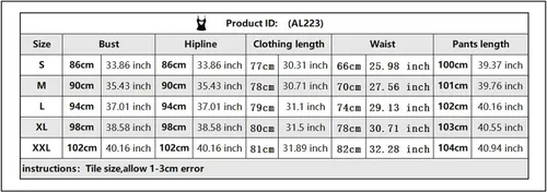 Vista 5 de 2 Piece Outfits for Women Sexy - Solid Long Sleeve One Piece Tops Fringe Tassel Long Pants Jumpsuits Sets