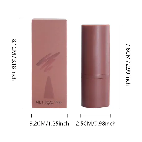 Vista 7 de AMY'S DIARY Lápiz de labios crayón mate blanco, lápiz de labios mate de punta precisa, larga duración hasta 24 horas, impermeable al manchado