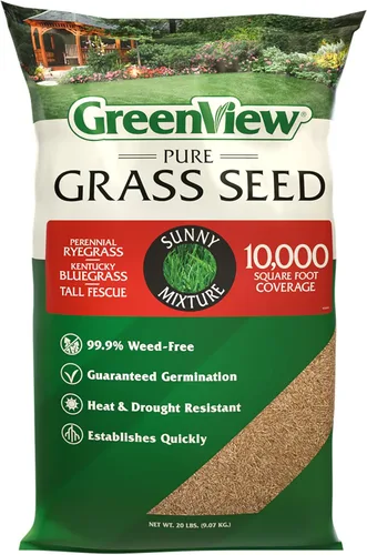 Vista 9 de GreenView Pure Grass Seed Sunny Mixture, bolsa de 3 libras. Cubre hasta 1,500 pies cuadrados.