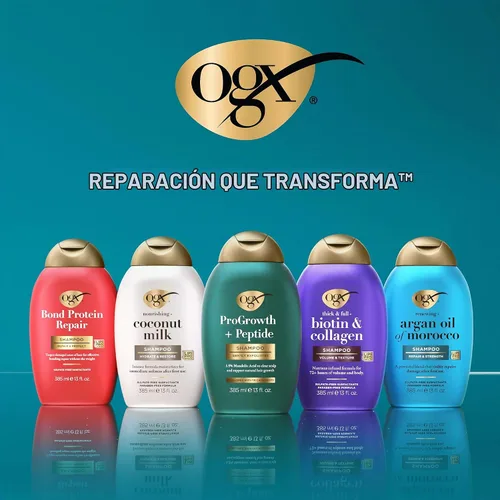 Vista 4 de OGX Aceite de argán renovador + aceite de argán de Marruecos extra