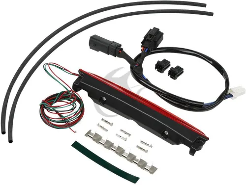 Vista 3 de TCT-MOTORPARTS Luz de freno trasera LED para Harley Air Wing Touring Road King FLHR 2014-2024 Street Electra Glide Ultra Classic FLHTCU FLHTK FLHX