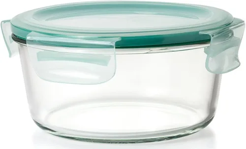 Vista 9 de OXO Good Grips Smart Seal 1-Cup Glass Food Storage Container - Arctic Blue