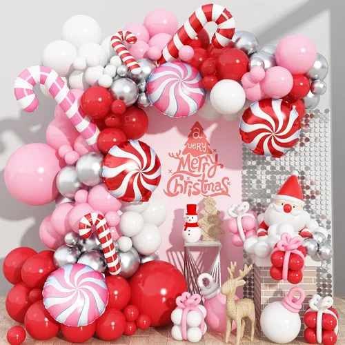 Vista 18 de Kit de Guirnalda de Arco de Globos de Halloween, 126 Piezas, Globos Negros y Naranjas con Globos de Calabaza BOO, Murciélagos de Aluminio, Globos