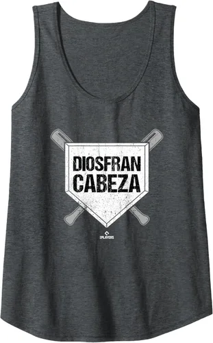Vista 4 de Homeplate Gameday Diosfran Cabeza Prospect Baseball Fan Gear Tank Top