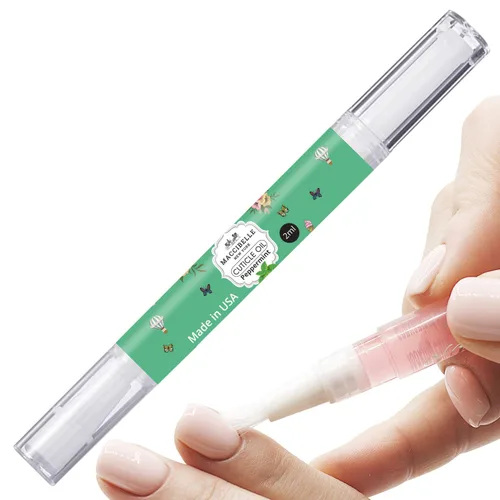 Vista 9 de Bolígrafo de aceite puro para cutículas y uñas, 0.1 fl oz, cura las cutículas secas y agrietadas (limón crujiente)