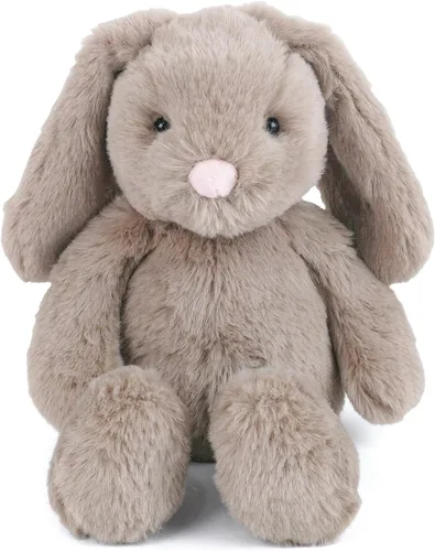 Vista 16 de MON AMI Conejo de peluche de albaricoque de 13 pulgadas, juguete de peluche Conejito de albaricoque