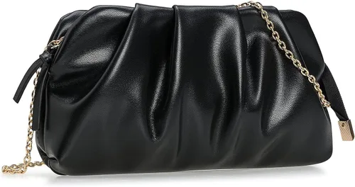 Vista 2 de CHARMING TAILOR Bolso tipo sobre elegante de cuero vegano suave con pliegues de PU para mujer