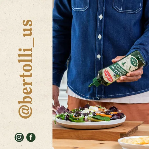 Vista 9 de Bertolli Extra Virgen Aderezo y Rocío Sabor Intenso, Perfecto para aderezos de ensalada, marinadas y para mojar pan, Naturalmente Libre de Gluten