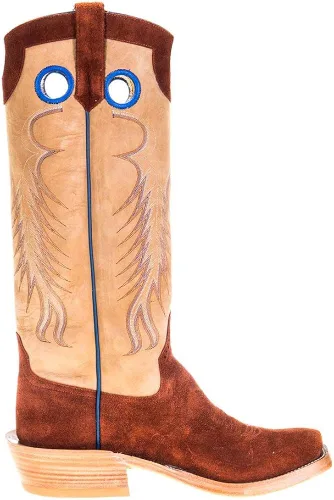 Vista 5 de Rios Of Mercedes Mens Marachino Absolute Roughout 16 Tan pulido Top Boot