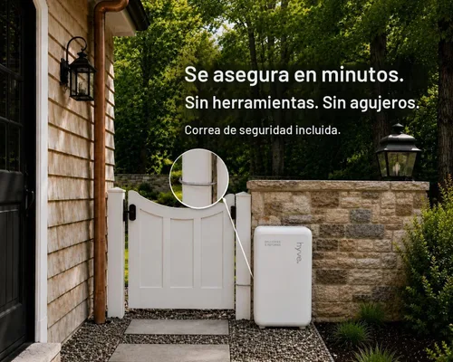 Vista 8 de hyve Caja de entrega de paquetes inteligente para exteriores - Entregas y devoluciones seguras