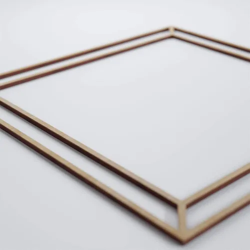 Vista 4 de 15 3/8"W X 15 3/8"H Medium Fairplay Decorativos Madera Calado Paneles De Pared, Abedul Birch