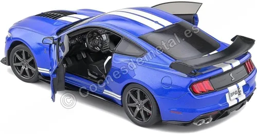 Vista 7 de solido S1805901 Ford Coche miniatura coleccionable, azul, escala 1:18