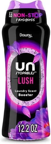 Vista 38 de Downy Unstopables - Perlas potenciadoras de aroma de lavandería para lavadora, exuberante, 10 onzas (paquete de 4)