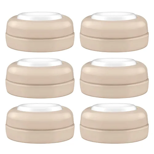 Vista 12 de Maymom Tapas de rosca también conocidas como tapas de viaje con disco de sellado regrabable compatible con botella Avent, botellas de boca ancha