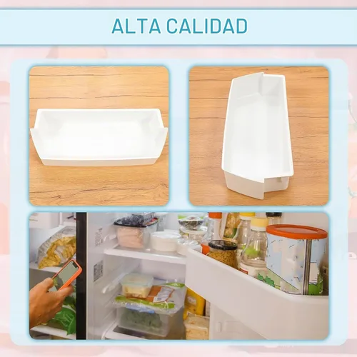 Vista 5 de Kojem 2187172 WP2187172 - Estante para puerta de refrigerador compatible con la mayoría 1 pieza
