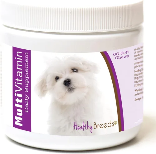 Vista 11 de Healthy Breeds Affenpinscher - Masticables blandos multivitamínicos, 60