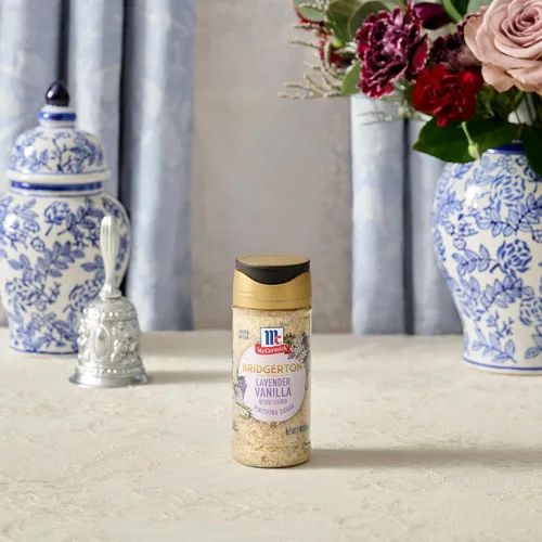 Vista 16 de McCormick Bridgerton - Azúcar de acabado, vainilla de lavanda, edición limitada, notas florales de lavanda, sabor a vainilla suave, para pasteles