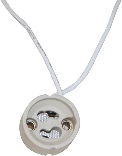 Vista 2 de (Lote de 10) SpiritLED GU10 Socket, conector de cable para bombilla GU10