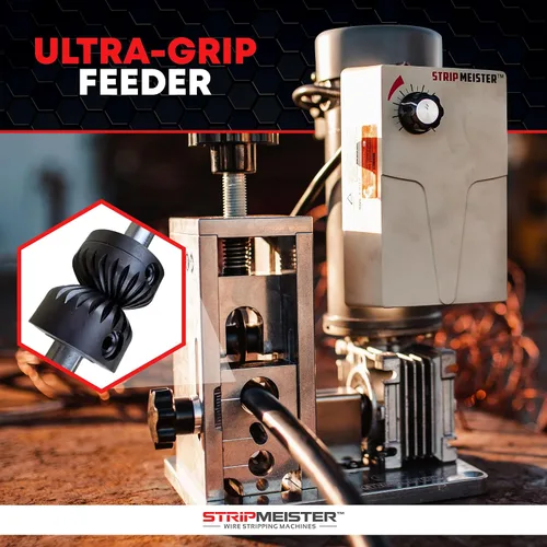 Vista 6 de StripMeister Reemplazo del alimentador de agarre ultra E350x/E500 Pro - Reemplazo del ensamblaje del alimentador y eje para la máquina pelacables
