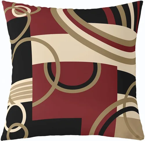 Vista 8 de Feelyou Funda de almohada de piel de vaca, funda de cojín rústica de retazos occidentales para decoración del hogar, sala de estar, funda de cojín