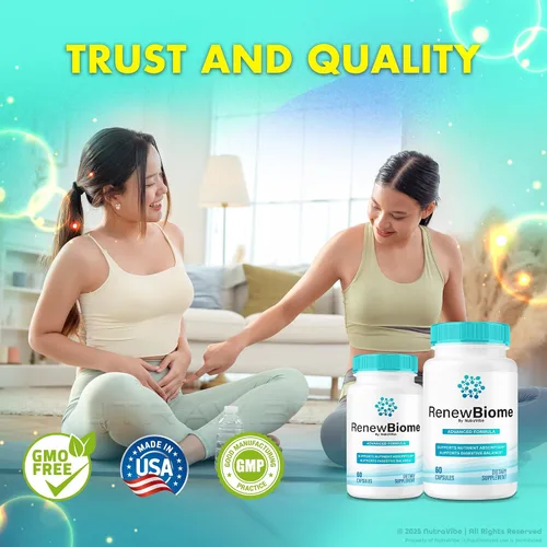 Vista 7 de (2 unidades) Renueva la piel y el intestino del bioma - Fórmula RenewBiome Skin & Gut Harmony con ingredientes limpios inspirados en semillas de uva