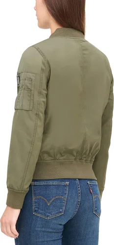 Vista 4 de Levi's Poly Bomber - Chaqueta para mujer con bolsillos con cremallera de contraste