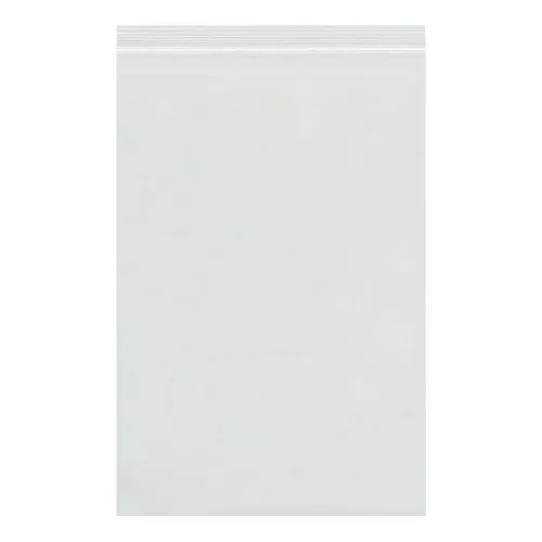 Vista 77 de Aviditi Poly Bolsa con cierre hermético blanco, 10" x 12", Azul, 1000