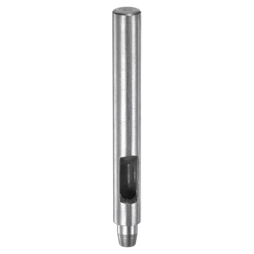 Vista 8 de HARFINGTON Perforadora de cuero de 0.020 in, recta, redonda, con ojales, remache a presión, fijador para cuero, artesanía, ropa, bolso, cortina