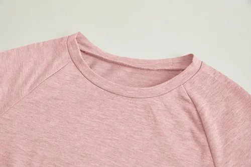 Vista 4 de Apbondy Camisetas casuales de manga larga con cuello redondo y rayas sueltas para niñas