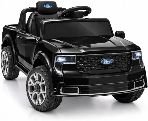 Vista 13 de Camión pickup Ford Maverick Lariat 24V con licencia 2026 para niños Rosa flamenco