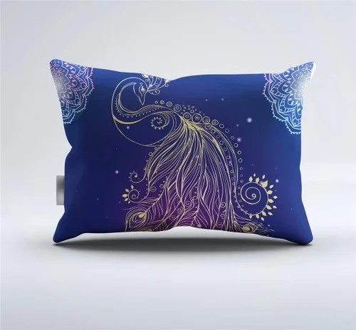 Vista 4 de REALIN Juego de funda de edredón de pavo real, ropa de cama colorida Phnom Penh, juego de ropa de cama azul real noble de 2/3/4 piezas, fundas