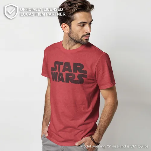 Vista 2 de Camiseta con logotipo simple de Star Wars para hombre