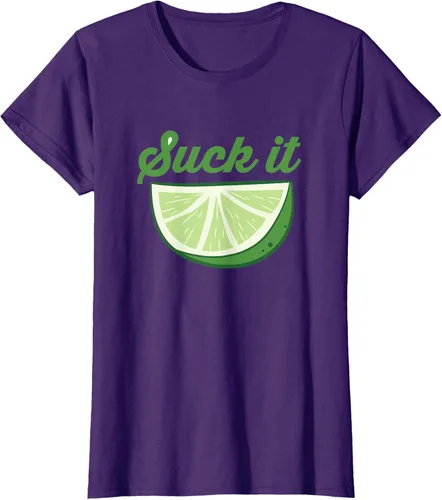 Vista 10 de Funny Lime Suck It Cinco De Mayo Citrus Sour Lime Camiseta, Blanco, S