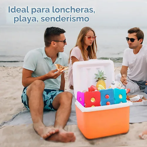 Vista 6 de GURIN Reusable Ice Packs for Lunch Box/Coolers, Bag, or Backpack Coolers - Cold Up to 8-12 Hours Long Lasting for Camping Picnic, Outdoor