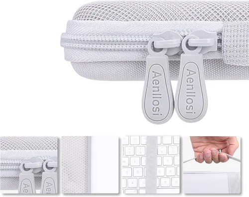 Vista 6 de Aenllosi Funda rígida compatible con el teclado mágico de Apple + mouse mágico