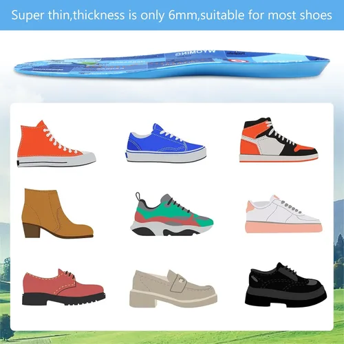 Vista 5 de Plantilla para AirTag, plantillas de zapatos para niños y personas mayores, estuche soporte para AirTag para rastrear tus pasos y zapatos