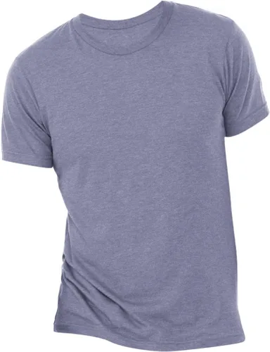 Vista 301 de Bella Canvas 3413c para hombre (1) Triblend verde + (1) Triblend rojo