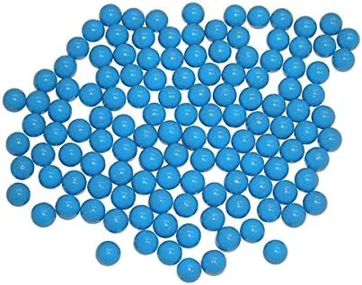 Vista 3 de 250 Police Training .43 Calibre 0.433 in Paintballs Sky Blue Kingman Chaser Eraser Rap4 Pistolas