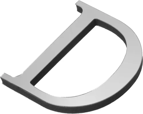 Vista 28 de PATIKIL Adhesivos de pared de acrílico 3D con letras S autoadhesivas para decoración del hogar, letrero artístico, para bricolaje, decoración