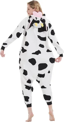 Vista 7 de Sqlszt Snorlax - Pijama unisex de una pieza para adultos, disfraz de animal Eeyore para mujeres y hombres