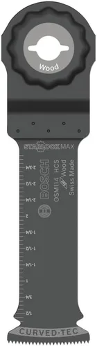 Vista 4 de Bosch OSM114 - Cuchilla oscilante de acero de alto carbono StarlockMax® de 1-1/4 pulgadas